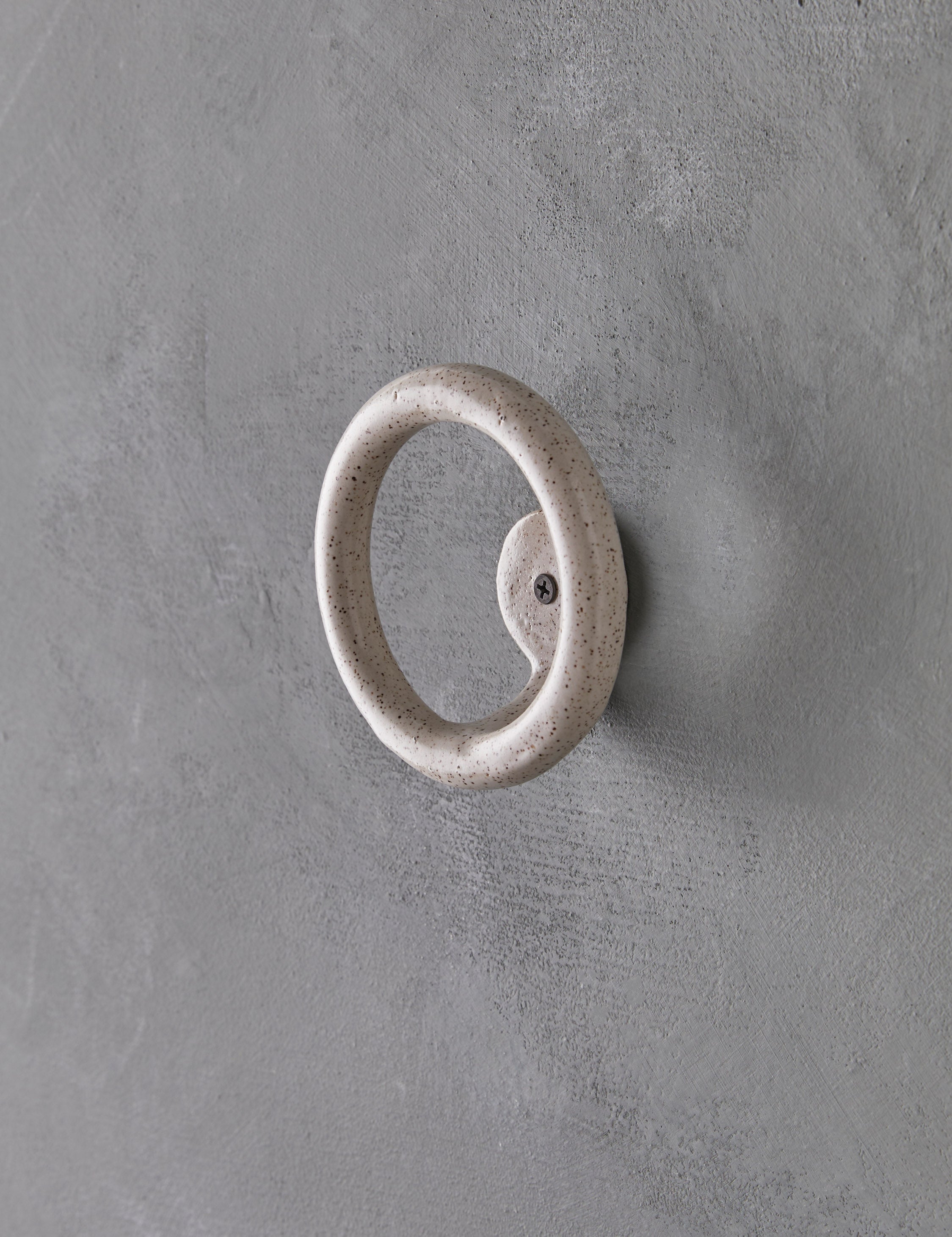 Bela Wall Hook | Handmade Circular Design, Artisan Texture