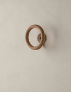 Bela Wall Hook | Handmade Circular Design, Artisan Texture
