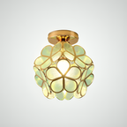 Bello Retro Flower Ceiling Light | Colourful PVC Flush Mount
