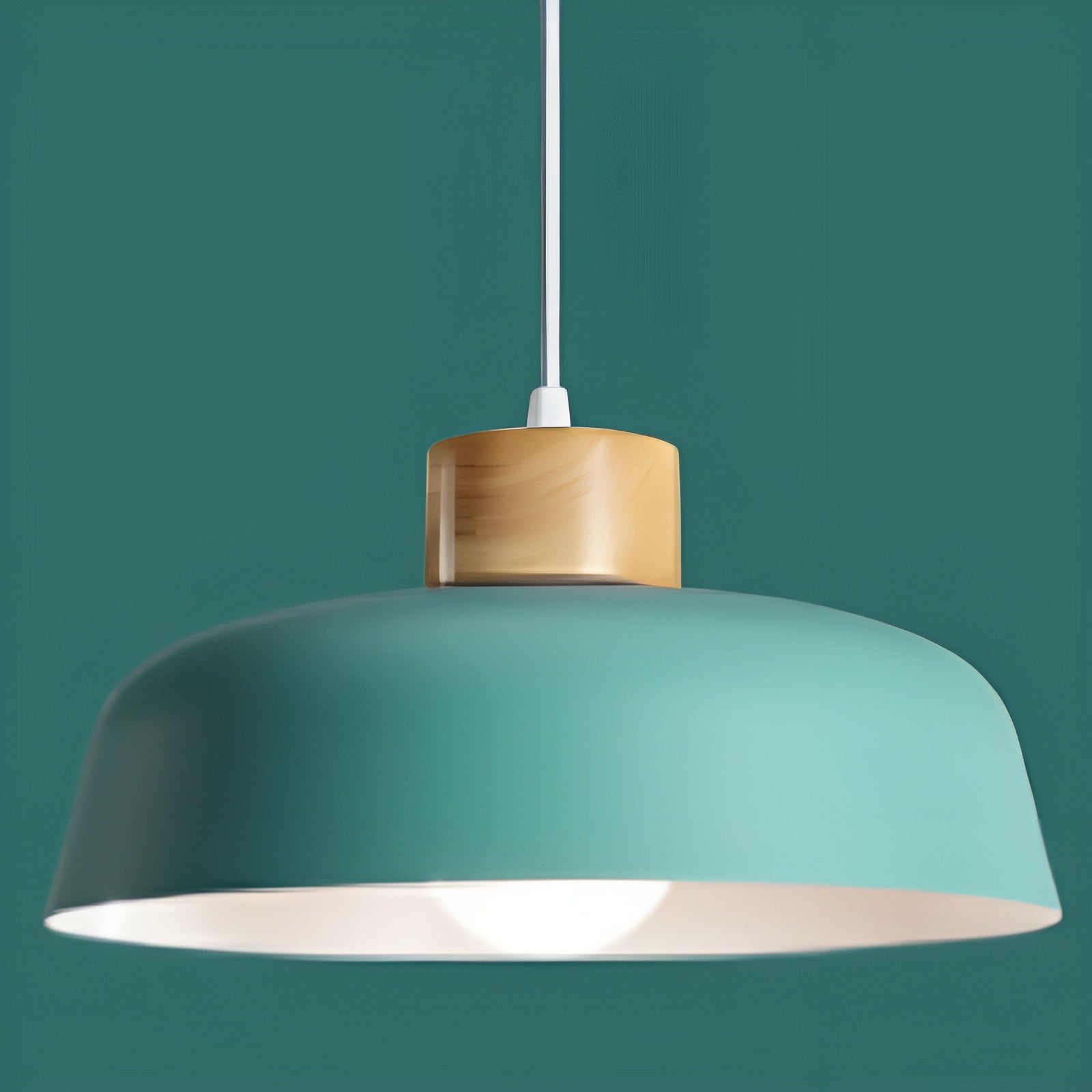 StrahlHolz: Creative Pendant Light Wood Scandinavian – Decorative & Timeless for Dining Room & Living Room