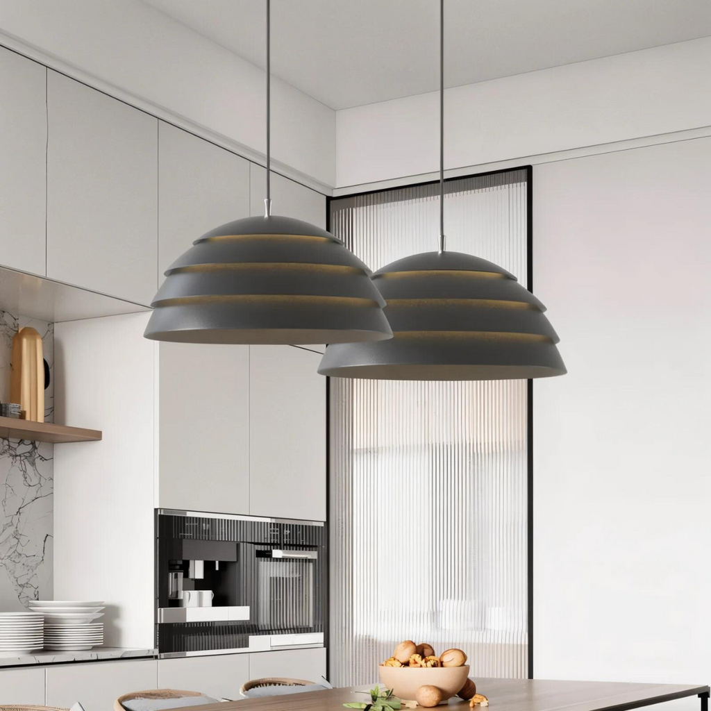 Thessala - Simple Dome-Shaped Hanging Lamp