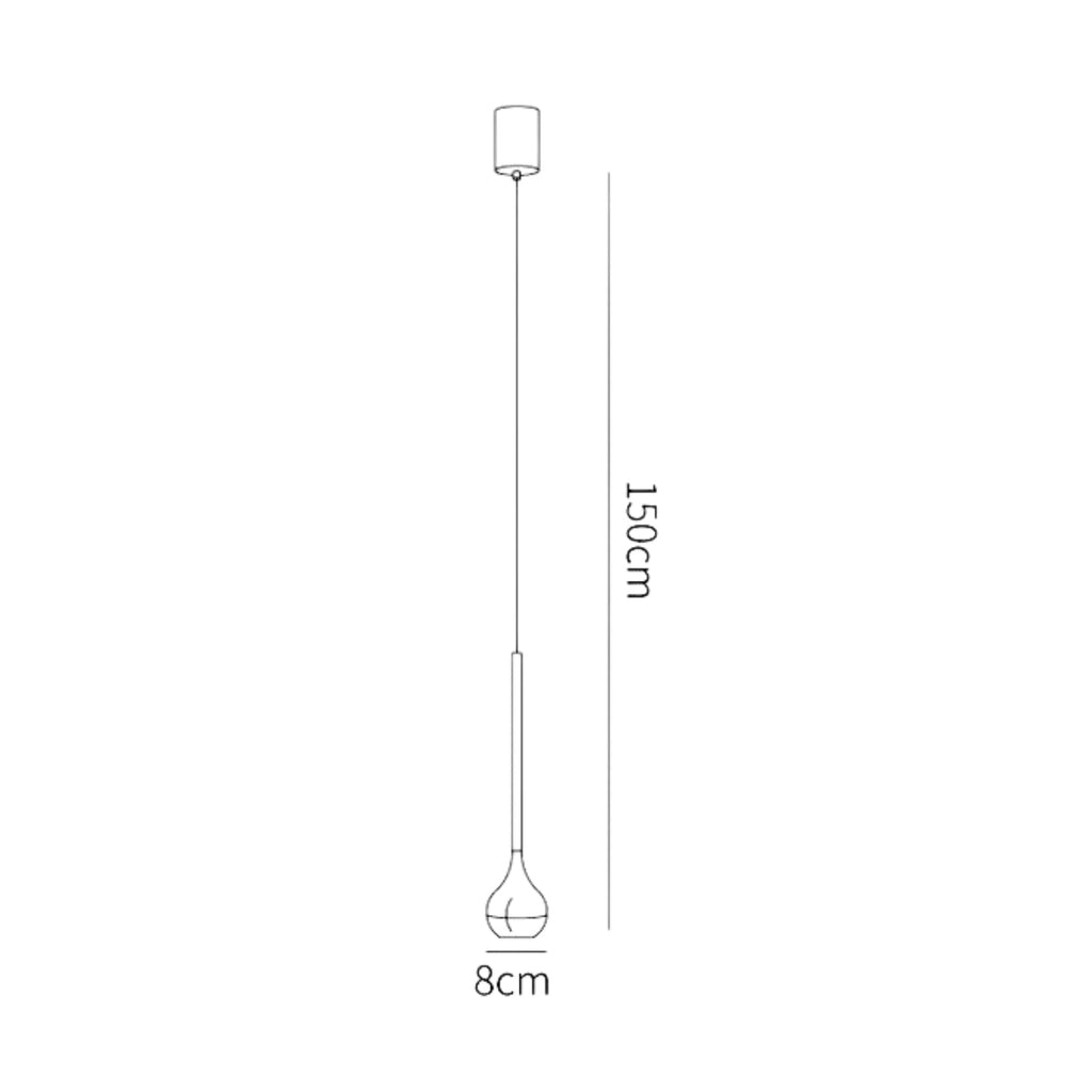 Lunvera – Elegant Ceiling Lamp with Organic Simple Shape