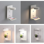 Fino LED Wandlamp | Geïntegreerde USB Poort, Minimalistisch Design