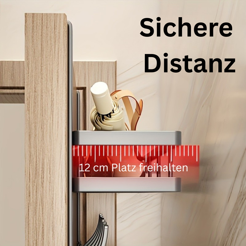 Urban Hanging: Clothes Rack Door Shelf – Modern Metal Design, Polished & Space-Saving for Hallway, Bedroom & Bathroom
