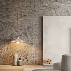 UrbanLume: Concrete LED Pendant Light – Industrial Design for Modern Spaces