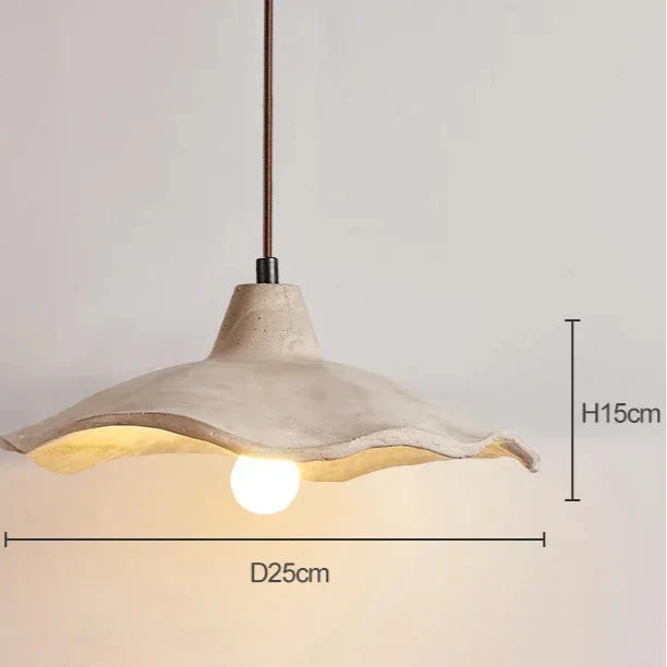 UrbanLume: Concrete LED Pendant Light – Industrial Design for Modern Spaces