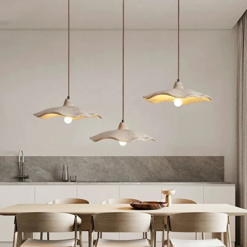 UrbanLume: Concrete LED Pendant Light – Industrial Design for Modern Spaces
