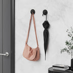 UrbaneHaken: Towel Holder Bathroom – Contemporary Wall Hooks, Self-Adhesive & Space-Saving for Bathroom Textiles & Keys