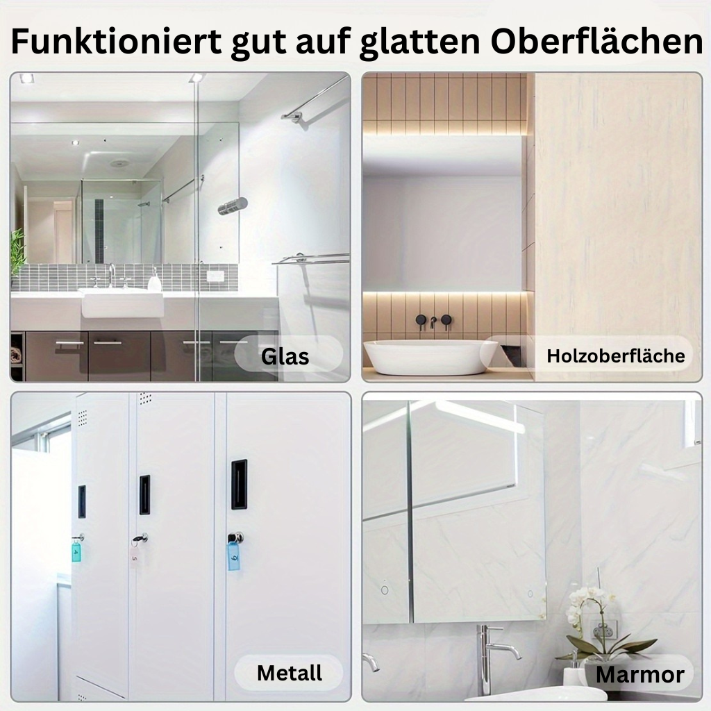 UrbaneHaken: Towel Holder Bathroom – Contemporary Wall Hooks, Self-Adhesive & Space-Saving for Bathroom Textiles & Keys