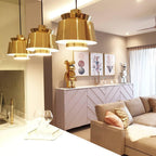 OrionGlow: Metal Pendant Light with Constellation Design & LED/Edison Socket – for Stylish Interiors