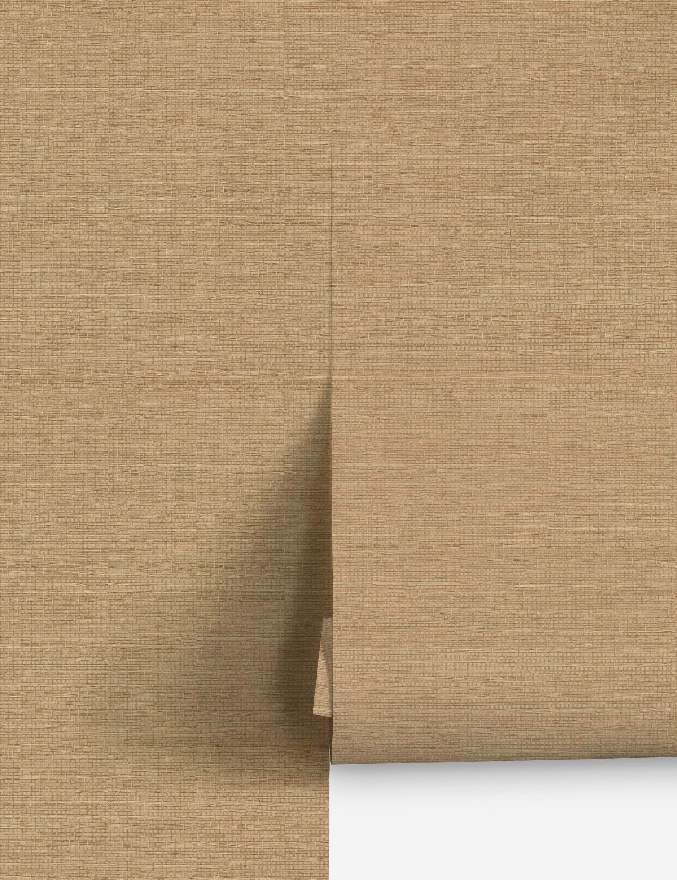 Bela Grasscloth Wallpaper | Woven Texture, Modern Palette