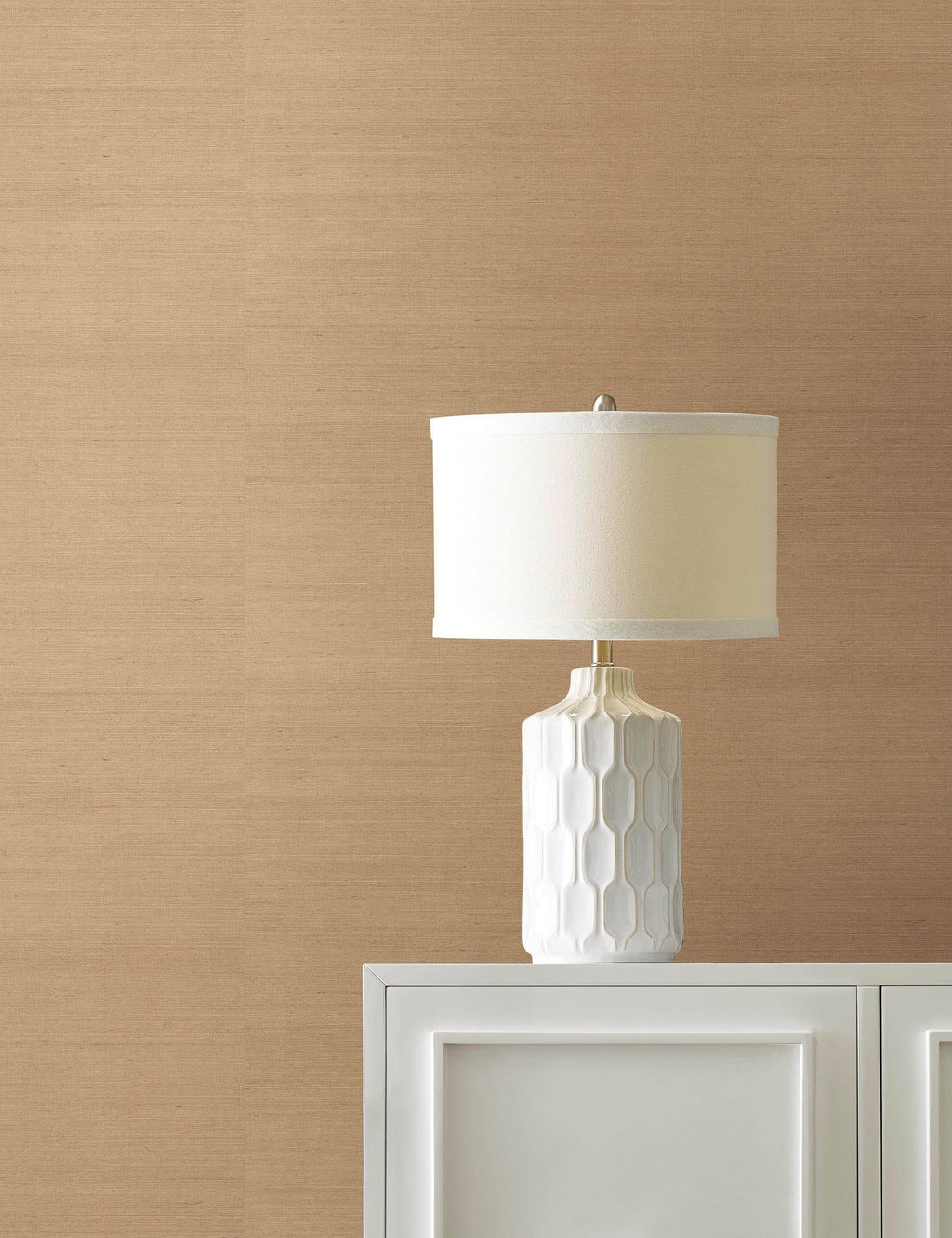 Bela Grasscloth Wallpaper | Woven Texture, Modern Palette