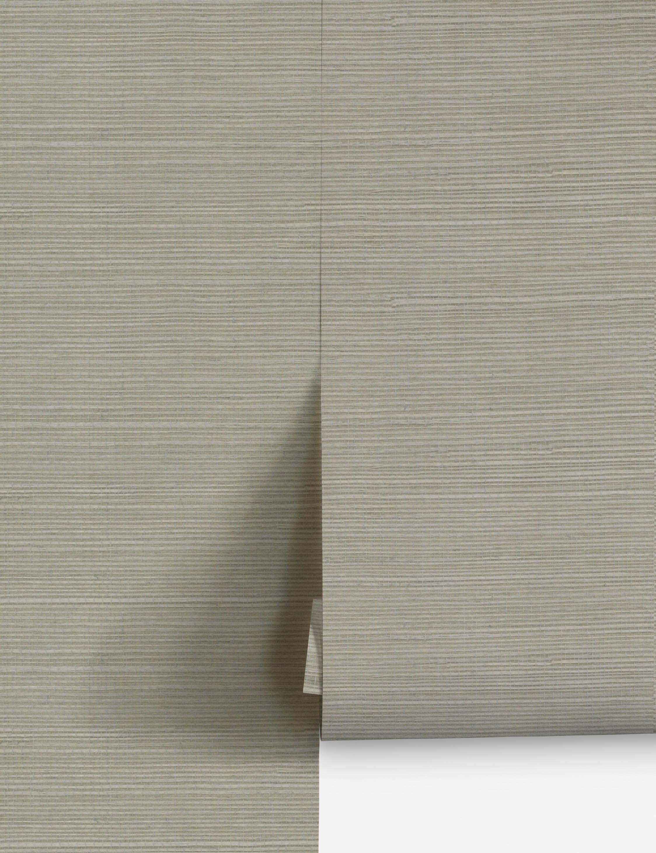 Bela Grasscloth Wallpaper | Woven Texture, Modern Palette