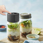Vacuum Sealed Jars Airtight Plastic Stackable Food Storage Containers