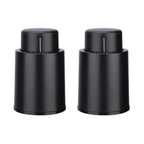 Vacuum Wine Bottle Stopper with Date Tracker Food Safe Plastic