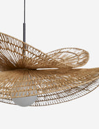 Vera Double Tier Pendant Light | Woven Jute Shades