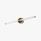 Wall Lamp Black Metal Acrylic Mirror Front Integrated LED Vanity Fixture
