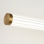 Wall Lamp Black Metal Acrylic Mirror Front Integrated LED Vanity Fixture