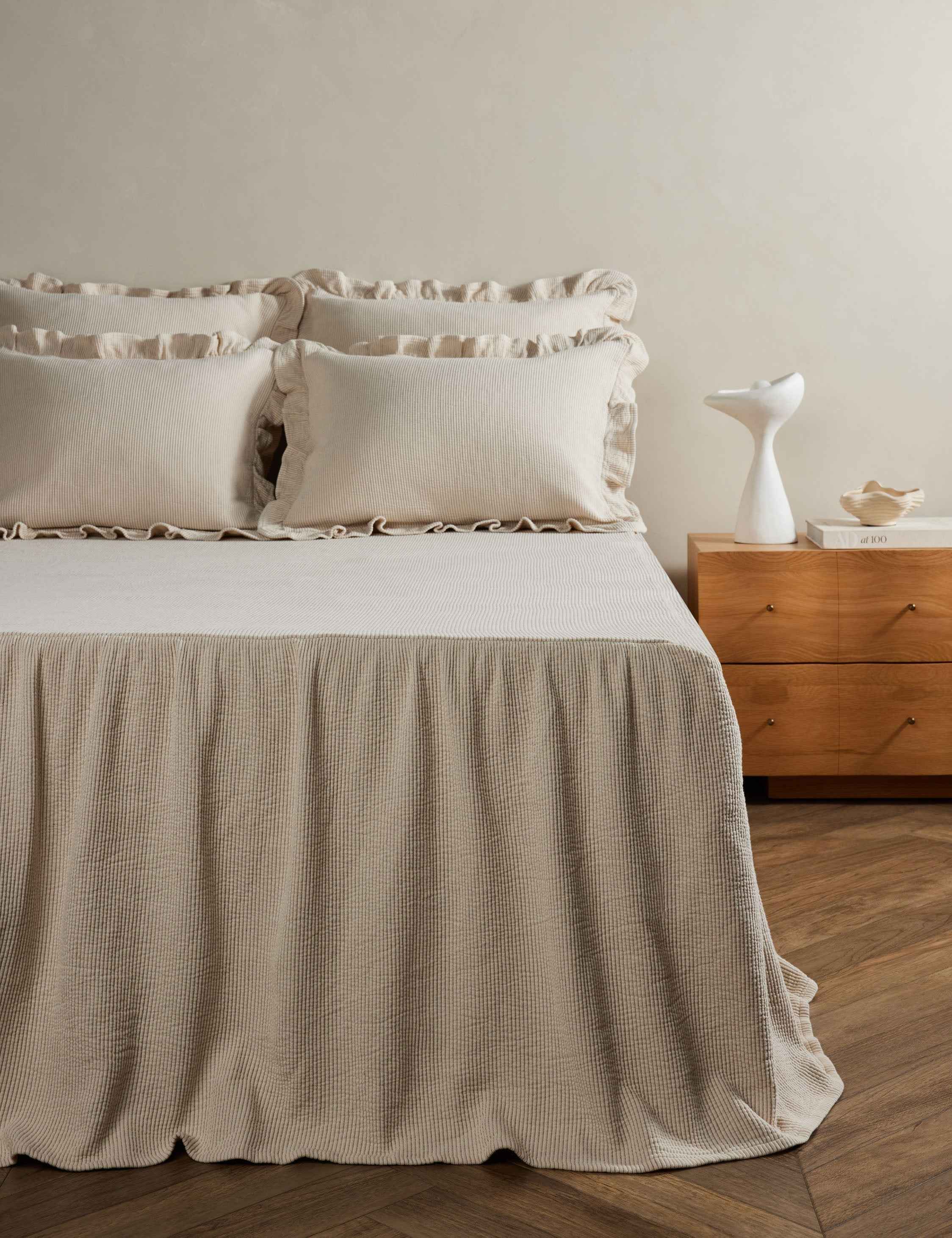 Vela Cotton Bedspread | Soft, Textural Design by Sarah Sherman Samuel