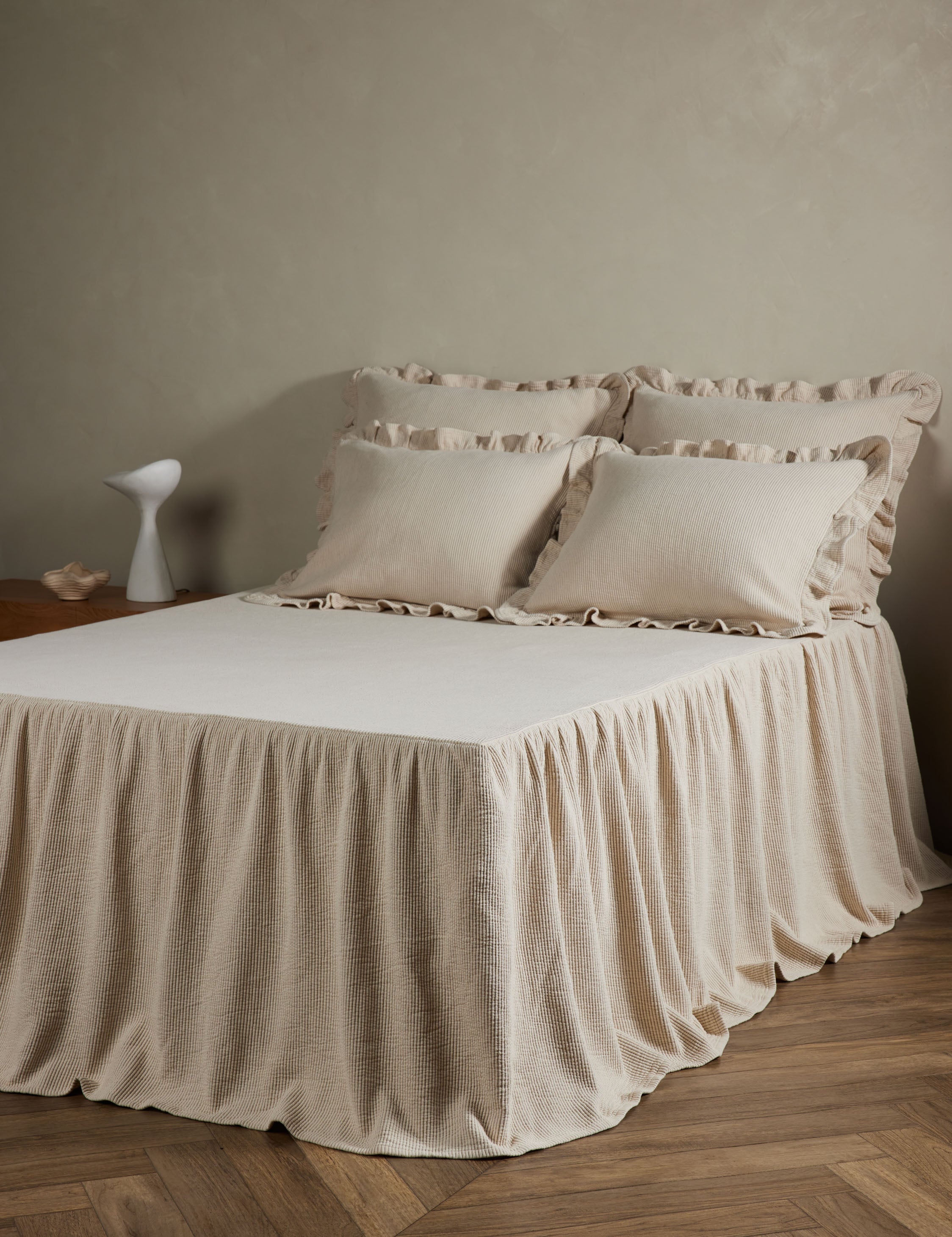 Vela Cotton Bedspread | Soft, Textural Design by Sarah Sherman Samuel