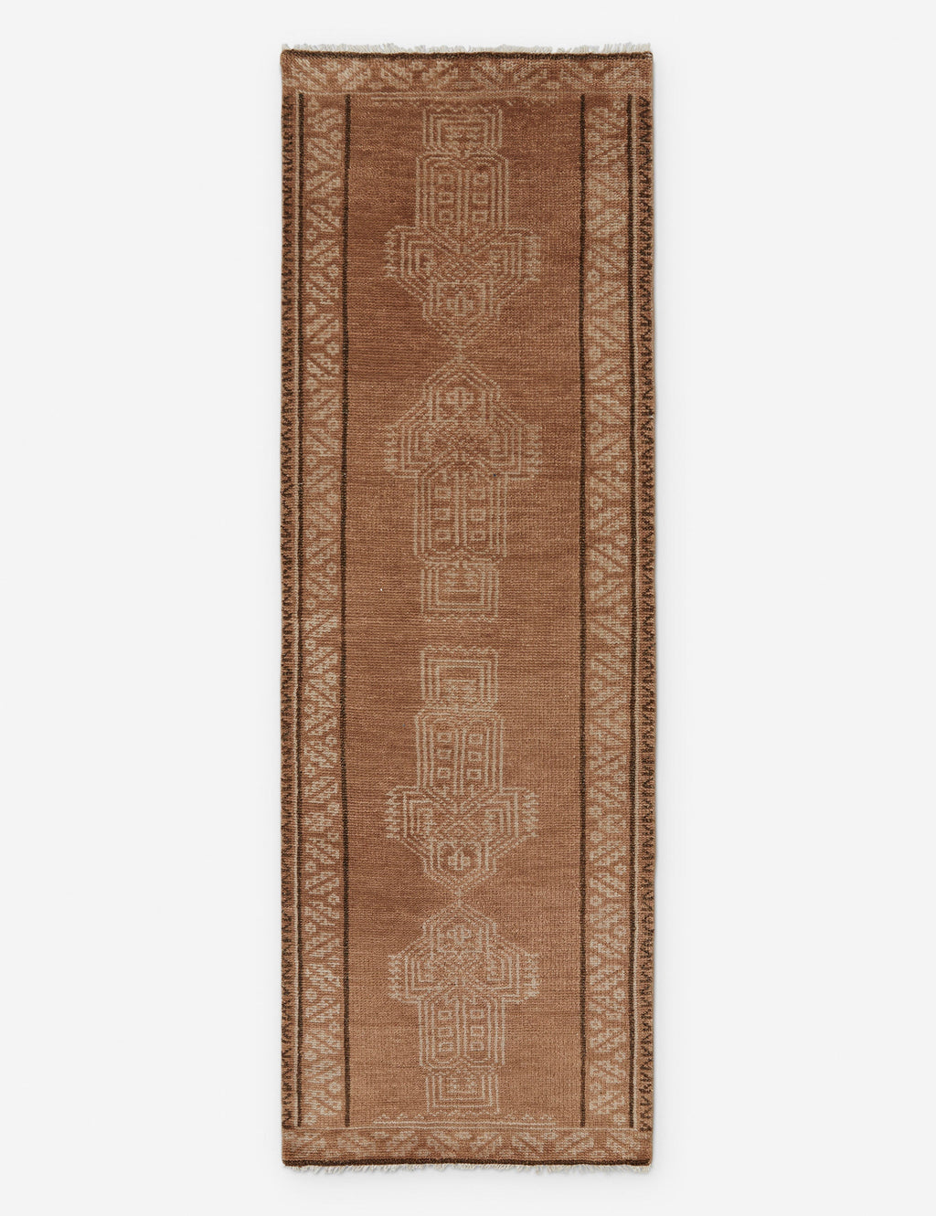 Vela Hand-Knotted Wool Rug | Vintage-Inspired, Mediterranean Design