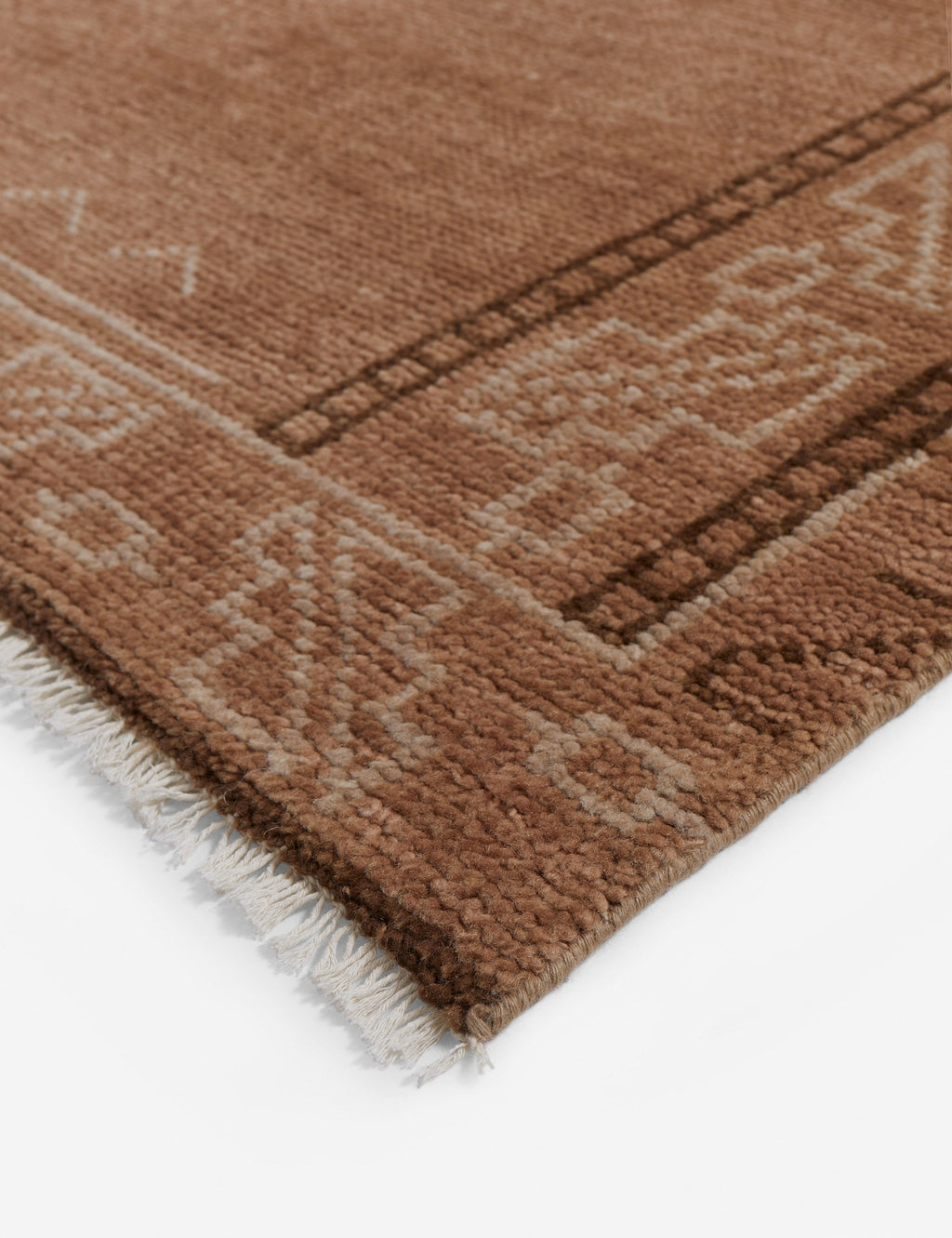 Vela Hand-Knotted Wool Rug | Vintage-Inspired, Mediterranean Design
