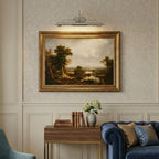 Swan-Neck Adjustable Picture Wall Light in Copper