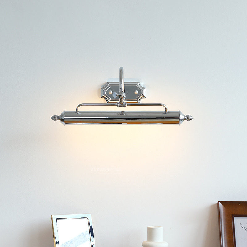 Swan-Neck Adjustable Picture Wall Light in Copper
