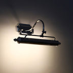 Swan-Neck Adjustable Picture Wall Light in Copper