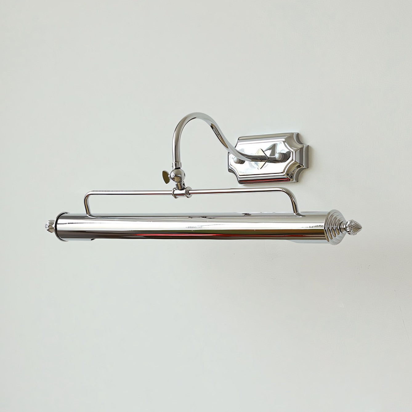 Swan-Neck Adjustable Picture Wall Light in Copper