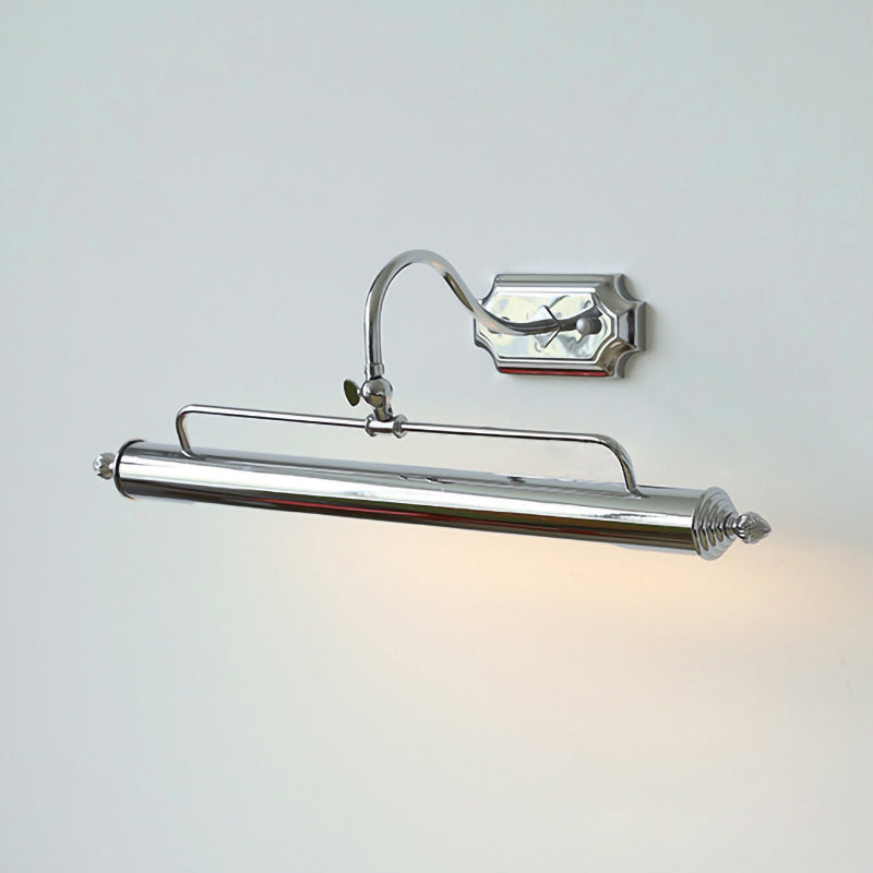 Swan-Neck Adjustable Picture Wall Light in Copper