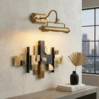 Swan-Neck Adjustable Picture Wall Light in Copper