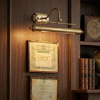 Swan-Neck Adjustable Picture Wall Light in Copper