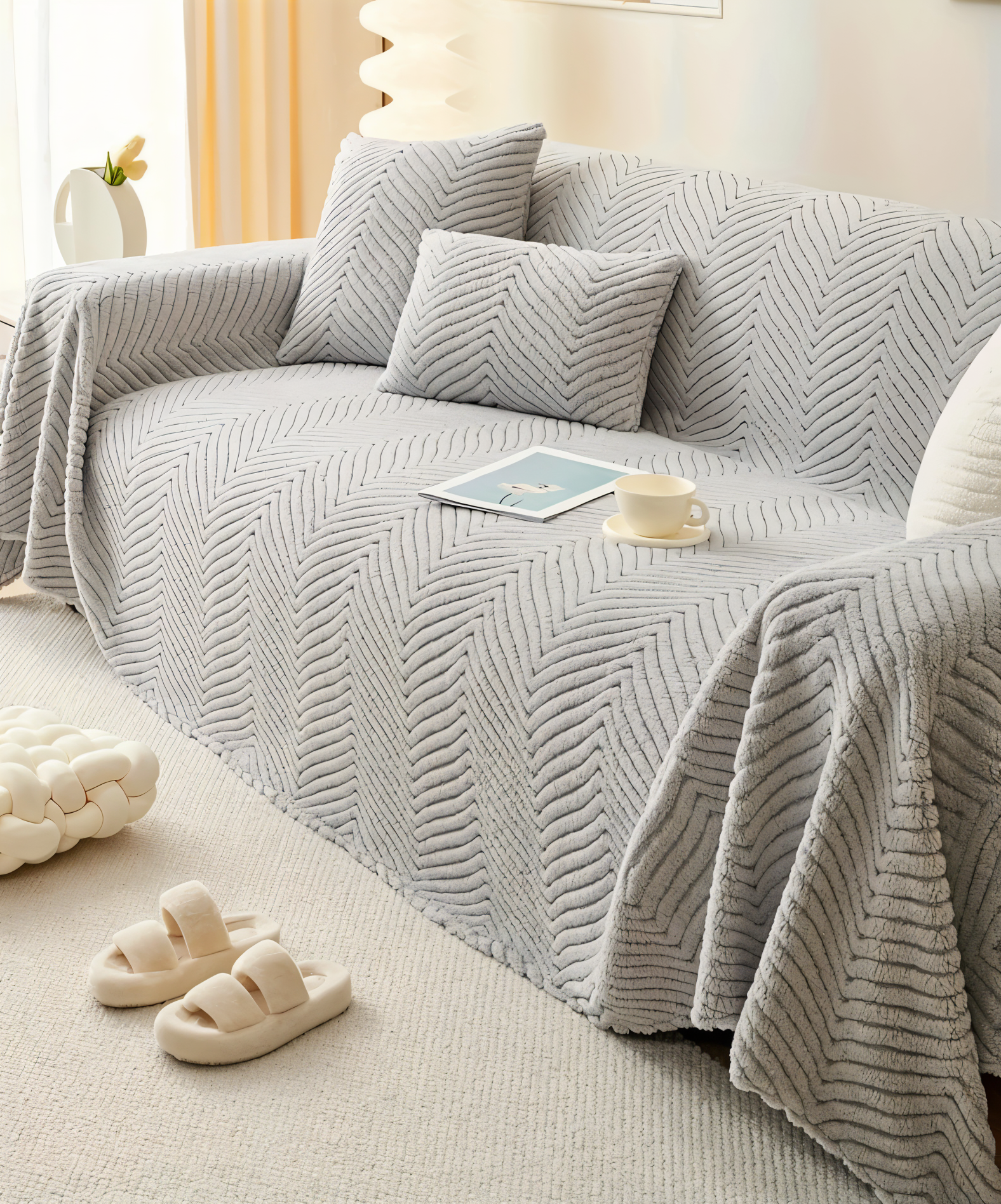 VeluNest Non-Slip Premium Sofa Cover for Pets
