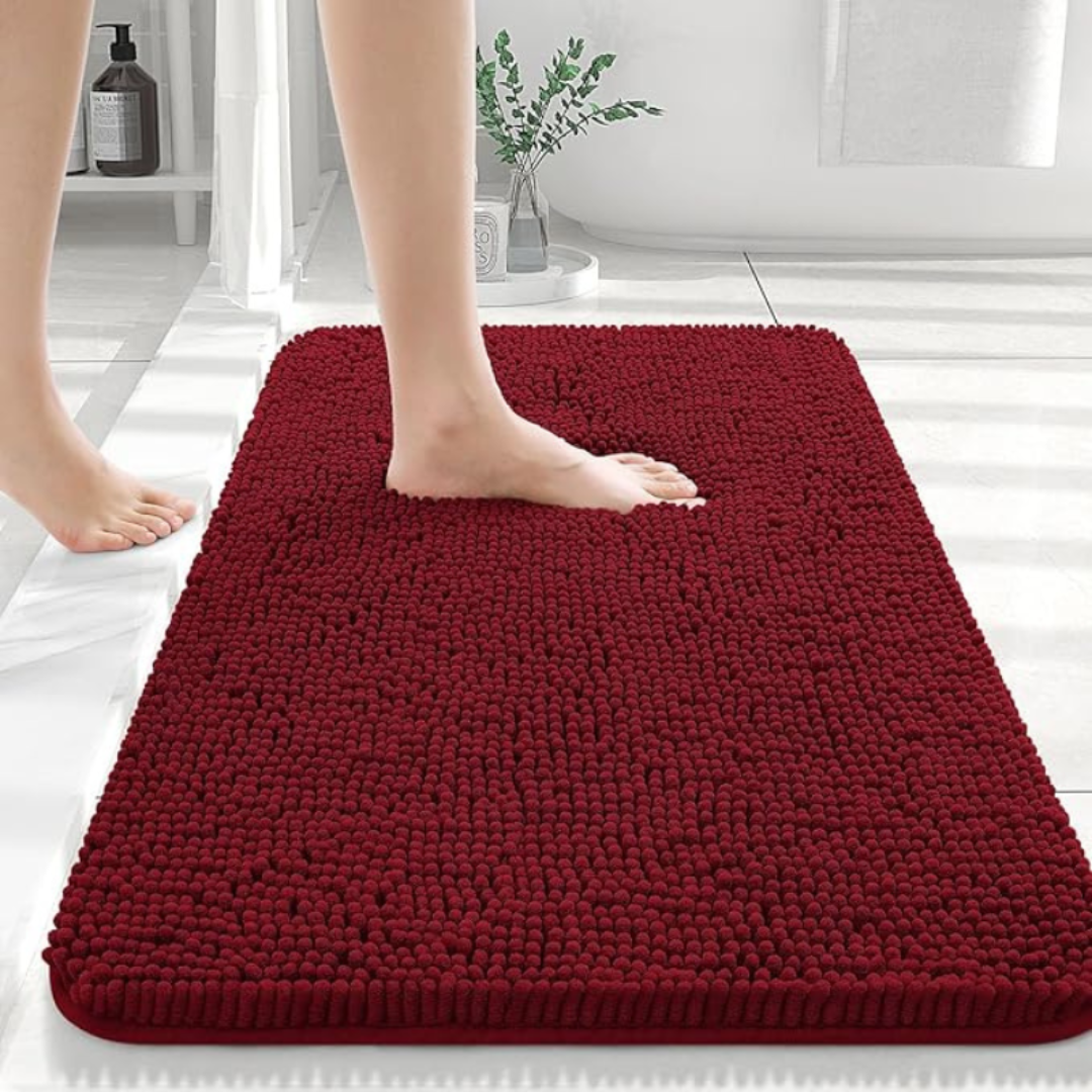 VeluSoft: Soft Bath Mat – Non-Slip & Quick-Drying Bathroom Rug