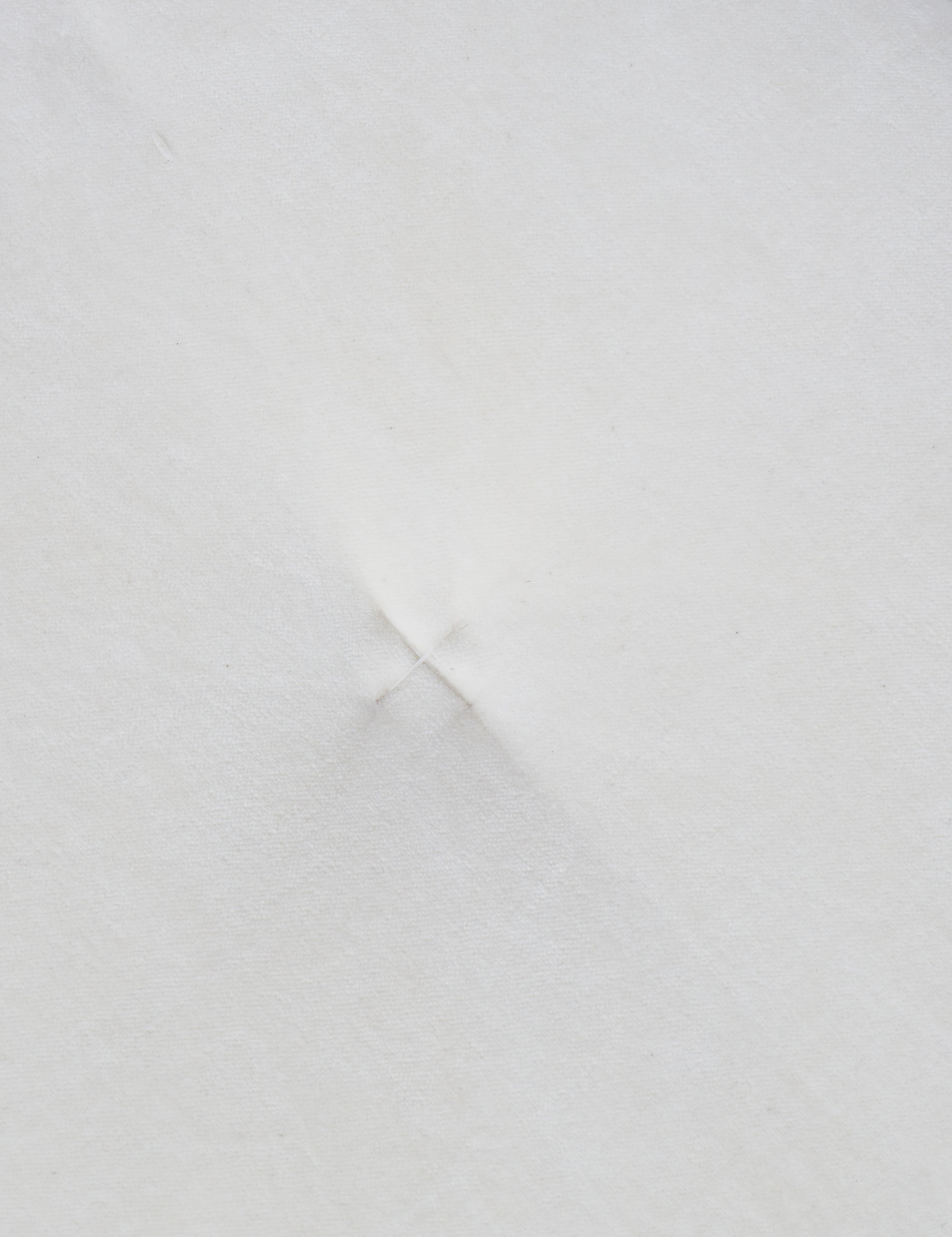 Bela Velvet Disc Pillow | Piped Edges, Ribbed Siding