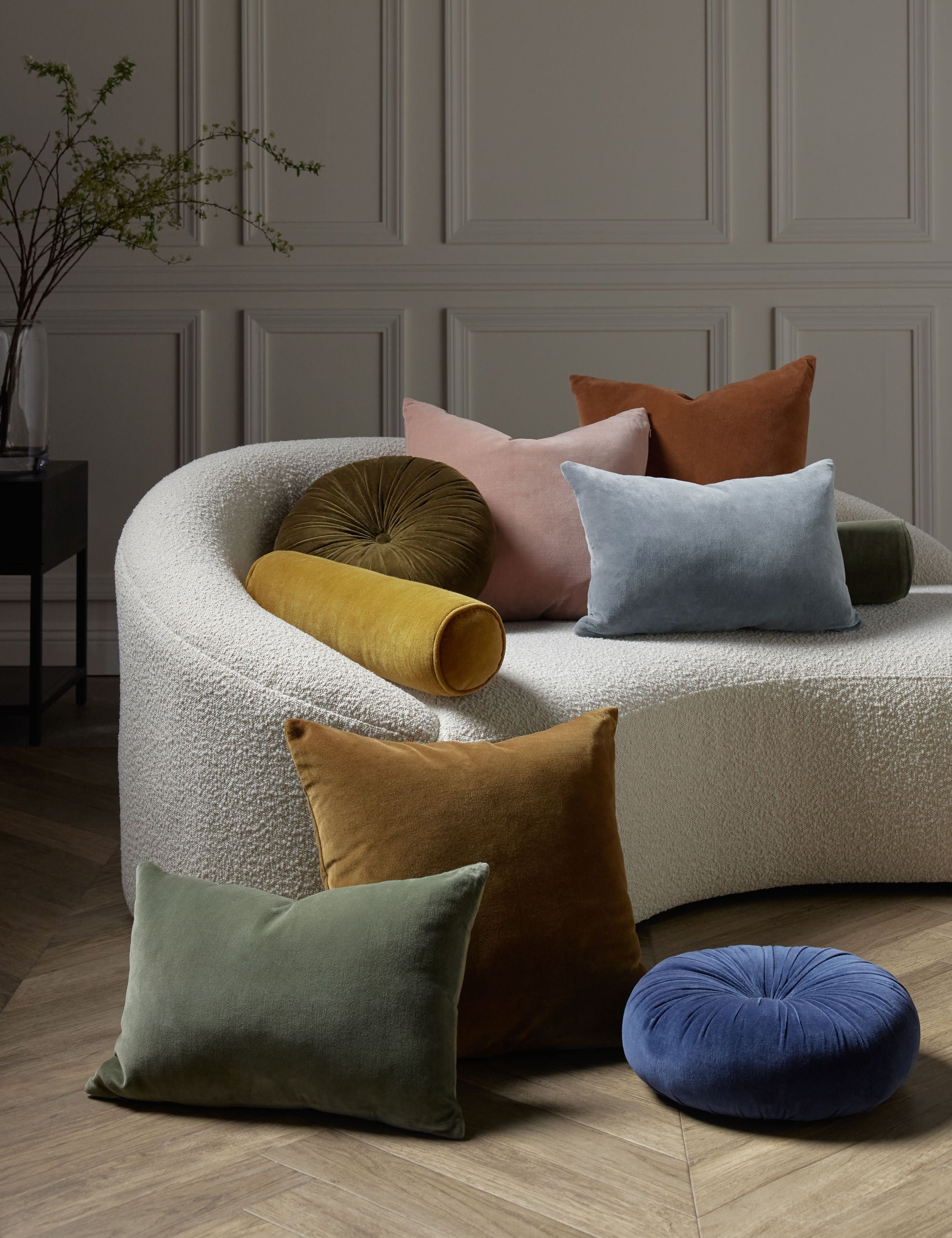 Bela Velvet Pillow | Luxurious Texture, Elegant Finish