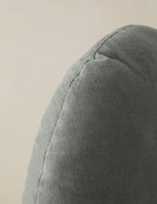 Vela Round Pillow | Luxe Velvet, Soft Sheen