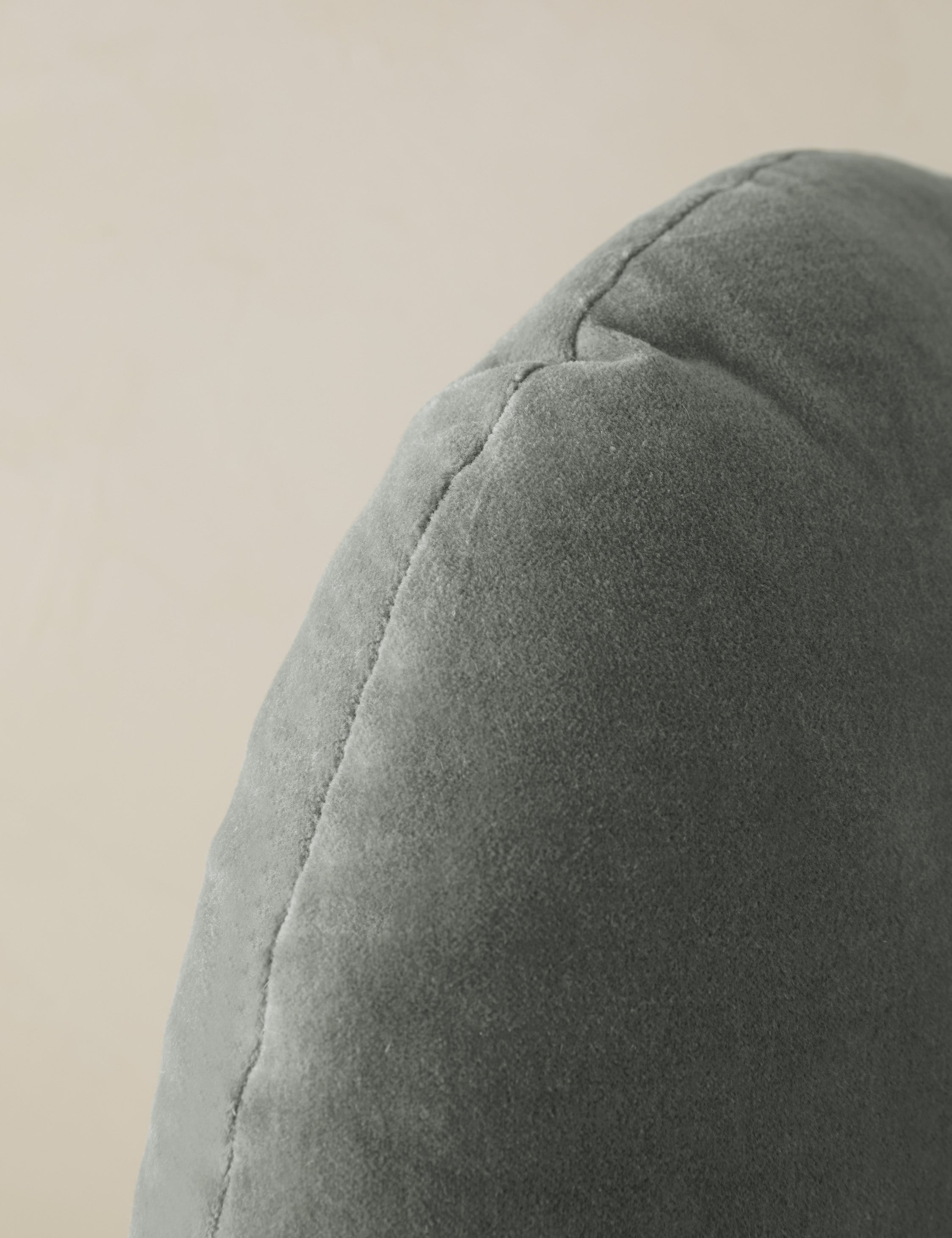 Vela Round Pillow | Luxe Velvet, Soft Sheen