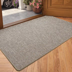 True doormat for indoors – absorbent doormat with rubber backing