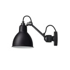 Adjustable Swing-Arm Task Wall Light in Matte Black