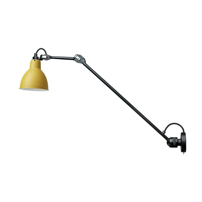 Adjustable Swing-Arm Task Wall Light in Matte Black