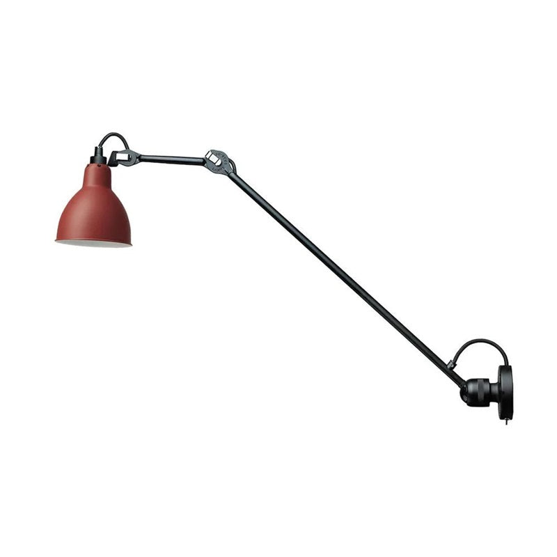 Adjustable Swing-Arm Task Wall Light in Matte Black