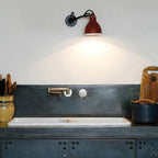 Adjustable Swing-Arm Task Wall Light in Matte Black