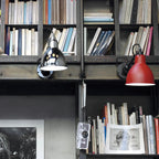 Adjustable Swing-Arm Task Wall Light in Matte Black