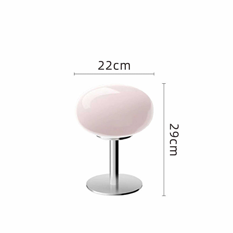 VetroLuce: Italian Glass Table Lamp – Designer LED Light for Living Room & Bedroom