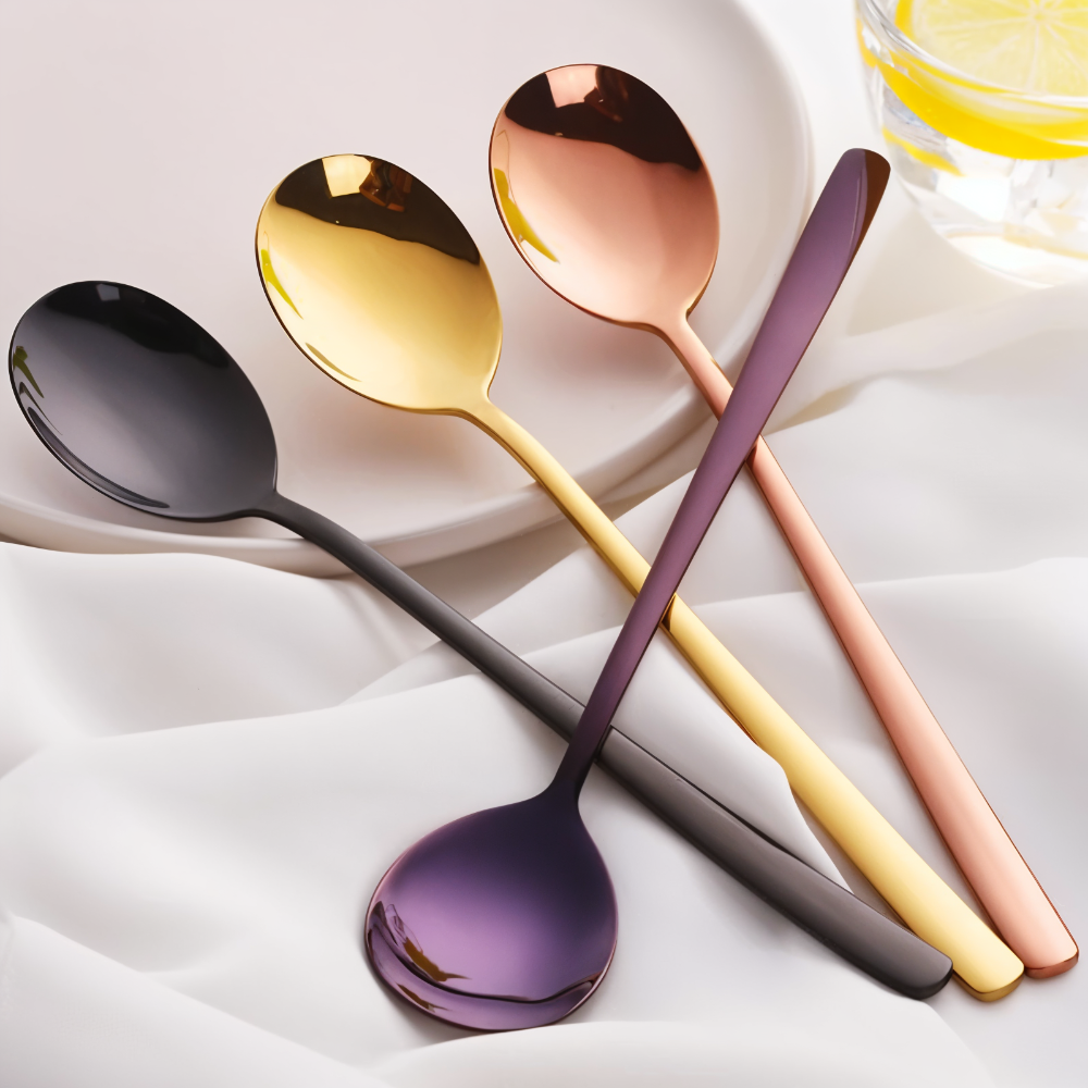 Calyron – Stainless Steel Spoon Set 2 or 6 Pieces