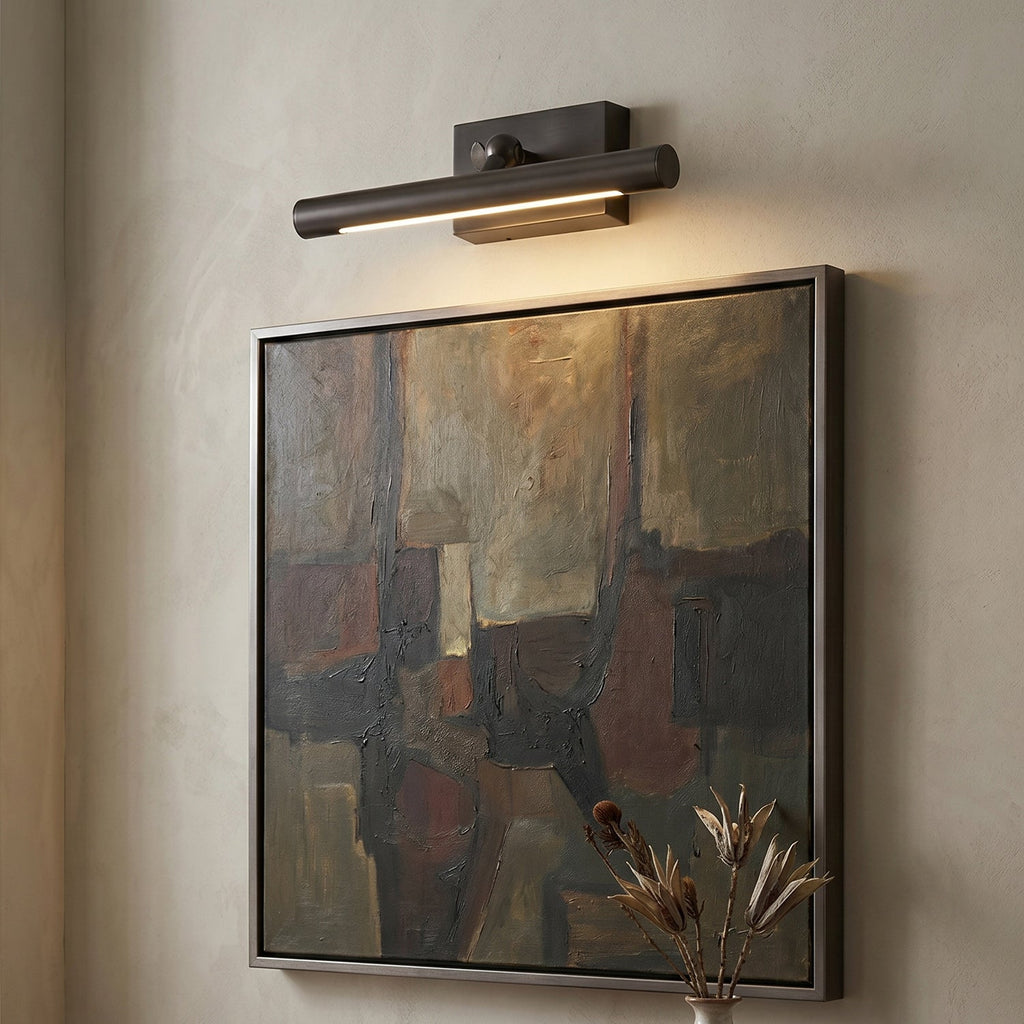 Slim Linear LED Picture Light with Swivel Bar