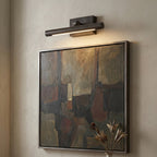 Slim Linear LED Picture Light with Swivel Bar