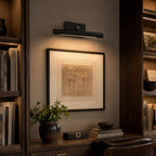 Slim Linear LED Picture Light with Swivel Bar